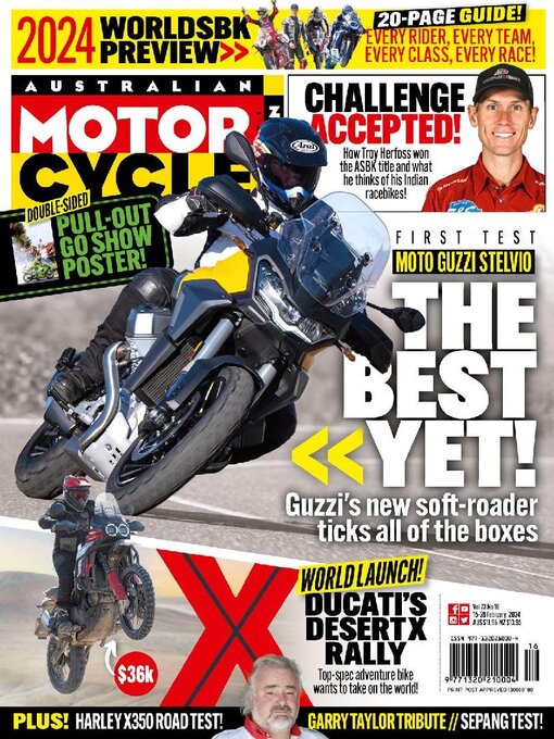 Title details for Australian Motorcycle News by Citrus Media Digital Pty Ltd. - Available